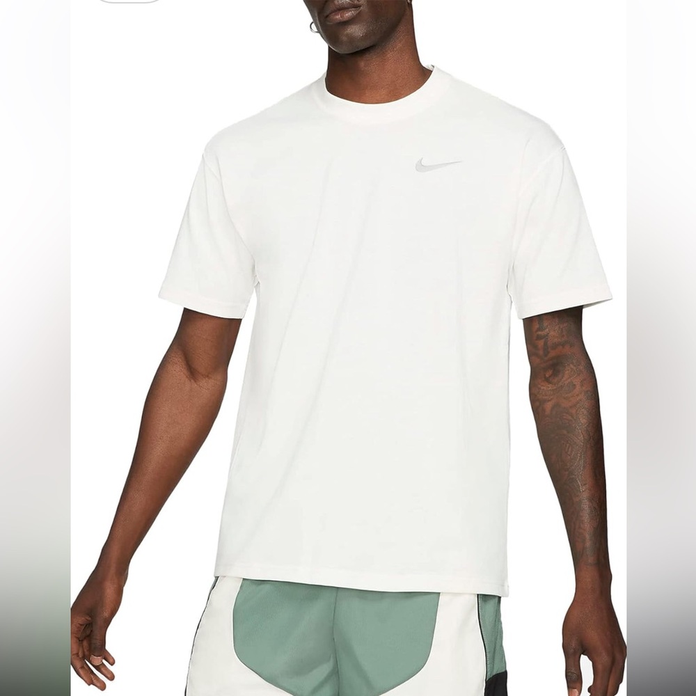 Nike Men's M2ZERO 1 Basketball T-Shirt DD0826-901 2XL (Pure), XX-Large